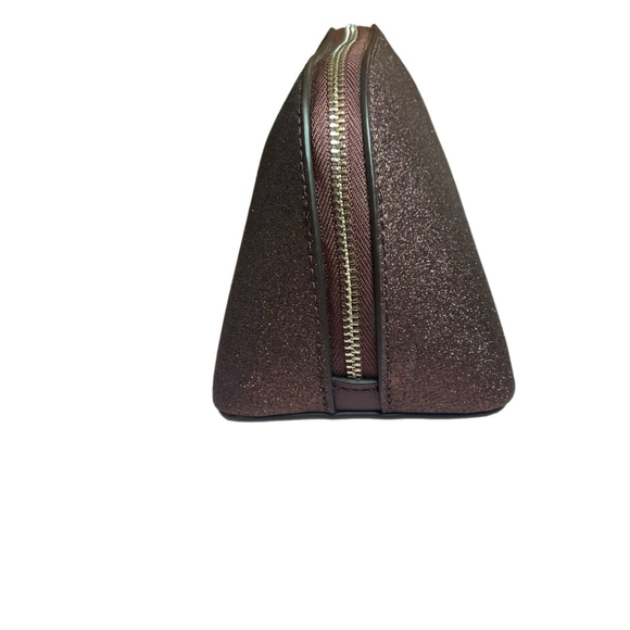 Kate Spade Small Burgundy Glitter Pouch - Picture 5 of 9